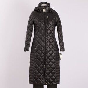 Lauren Ralph Lauren Black Quilted Down Puffer Coat Size US XS
